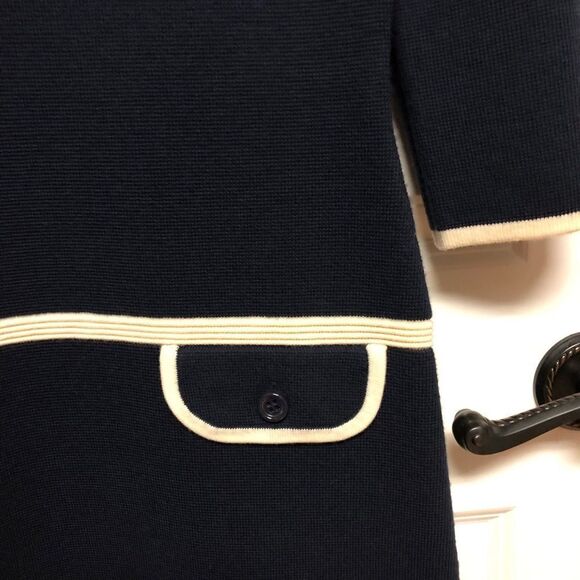 Kate Spade Navy and White Dress - Picture 6 of 8